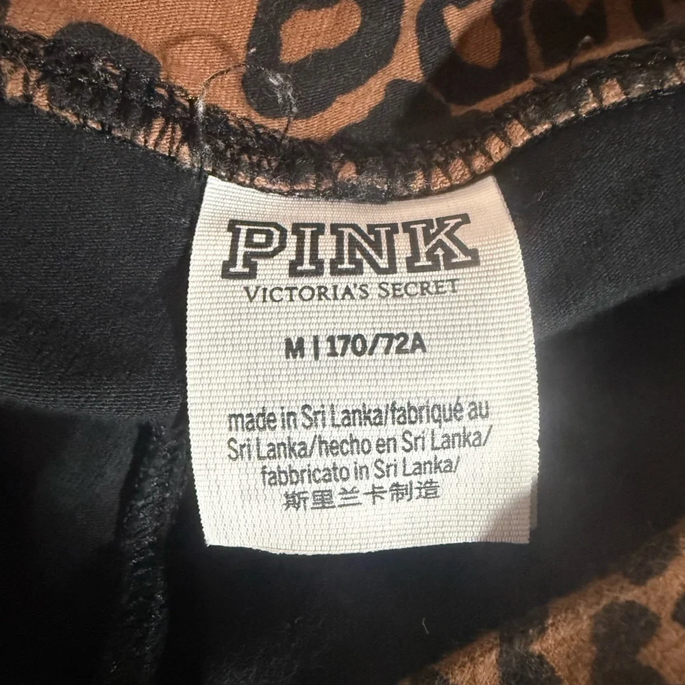 PINK Victoria's Secret Leopard Print Leggings - Picture 3 of 3